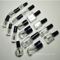 Free Sample Empty Clear Nail Polish Glass Bottle Packaging 10Ml 15Ml